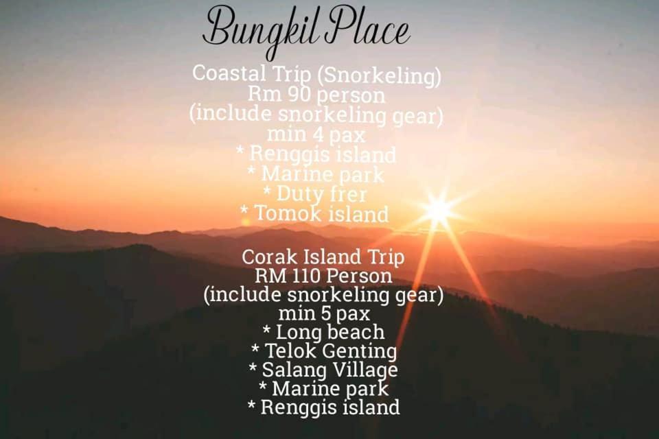 Bungkil Place Hotel Đảo Tioman Ngoại thất bức ảnh